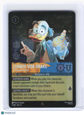 2024 Disney Lorcana—Ludwig Von Drake #7 Reign of Jafar—Rare Foil