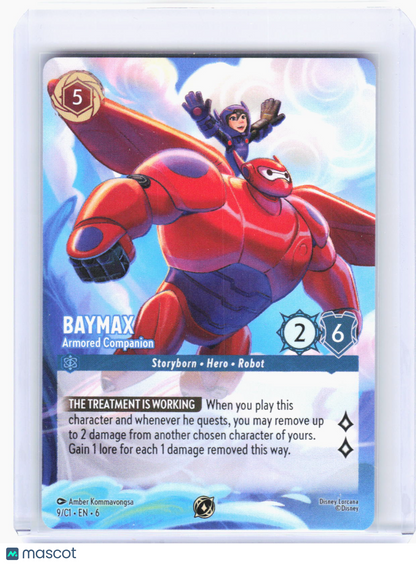 2024 —Baymax - Armored Companion #9 Disney Lorcana Promo Cards—Promo Non-Foil