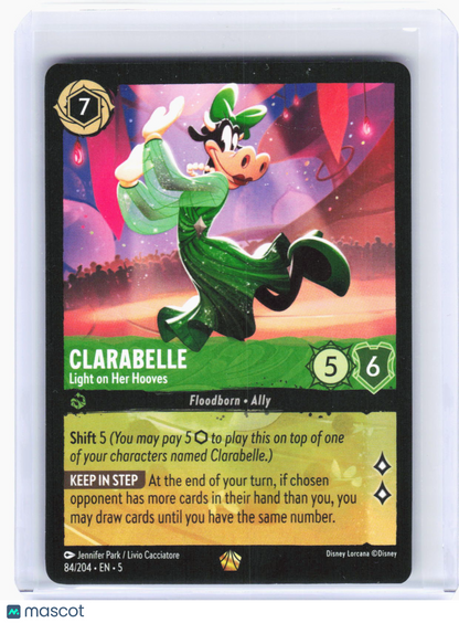 2024 Disney Lorcana—Clarabelle  #84 Shimmering Skies—Legendary Non-Foil