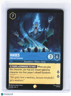 2023 Disney Lorcana—Hades - Infernal Schemer #151 Fabled—Legendary Non-Foil