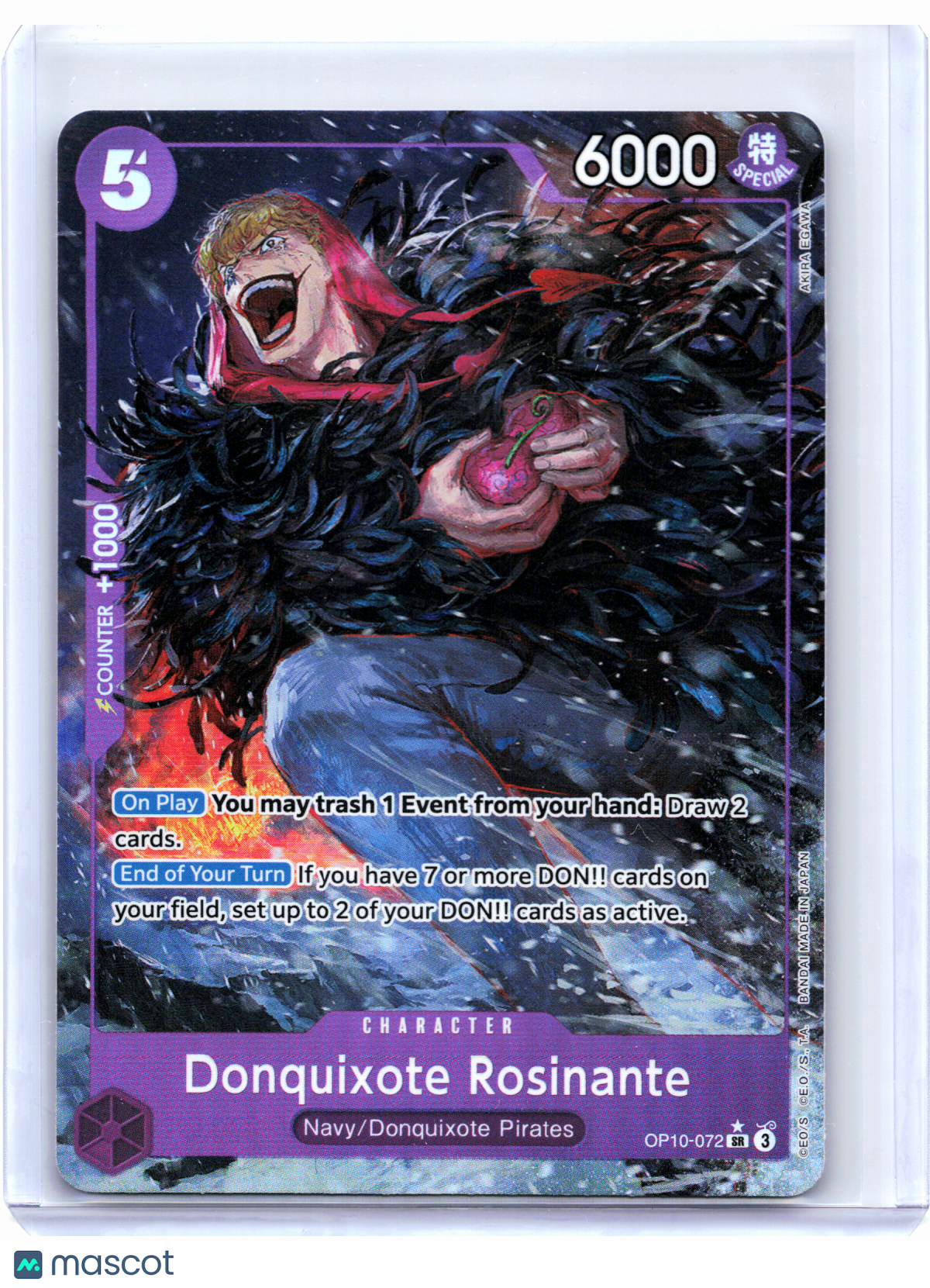 2025 One Piece TCG—Donquixote Rosinante (Alternate Art) #OP10-072 Royal Blood—SR