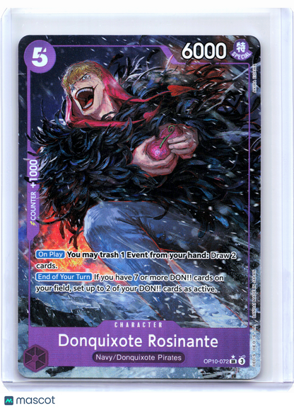 2025 One Piece TCG—Donquixote Rosinante (Alternate Art) #OP10-072 Royal Blood—SR