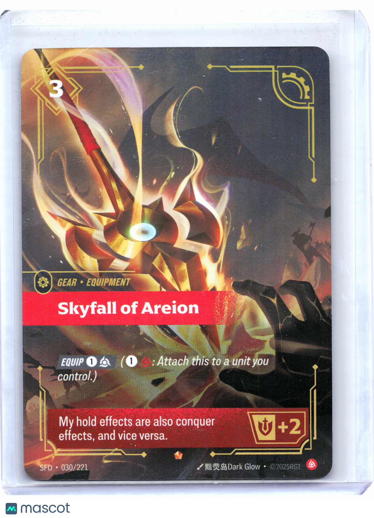 2025 League of Legends—Skyfall of Areion #030/221 Spiritforged—Epic Foil