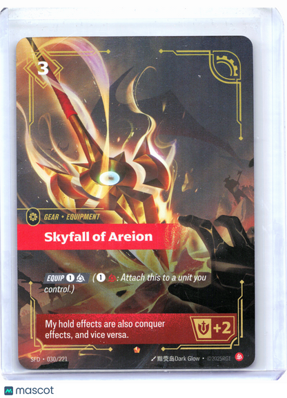 2025 League of Legends—Skyfall of Areion #030/221 Spiritforged—Epic Foil