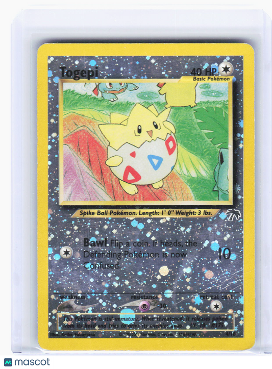 2002 Pokemon—Togepi #4 Southern Islands—Rare Reverse Holo [Heavily Played]