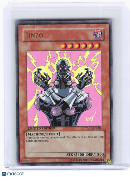 2009 YuGiOh! TCG—Jinzo #YAP1-EN007 Anniversary Pack—Ultra Rare Foil (LP) LE