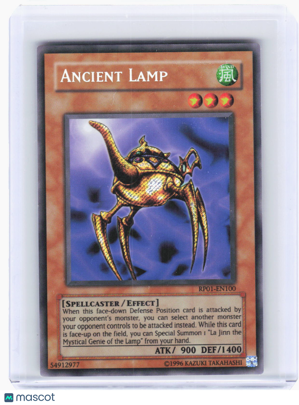 2008 YuGiOh! TCG—Ancient Lamp #RP01-EN100 Retro Pack—Secret Rare Foil (LP)