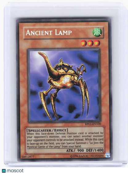 2008 YuGiOh! TCG—Ancient Lamp #RP01-EN100 Retro Pack—Secret Rare Foil (LP)