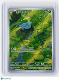 2023 Pokemon—Bulbasaur #166/165 Scarlet & Violet 151—Illustration Rare Holo