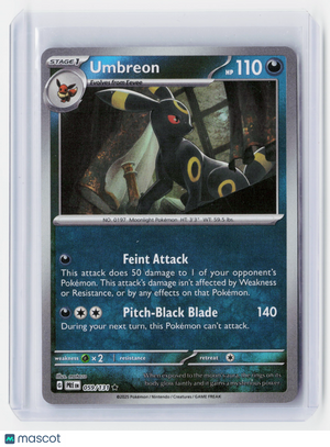 2025 Pokemon—Umbreon (Master Ball Pattern) #059/131 Prismatic Evolutions—Holo