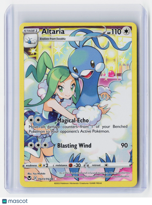 2022 Pokemon—Altaria #TG11/TG30 Silver Tempest Trainer Gallery—Ultra Rare Foil