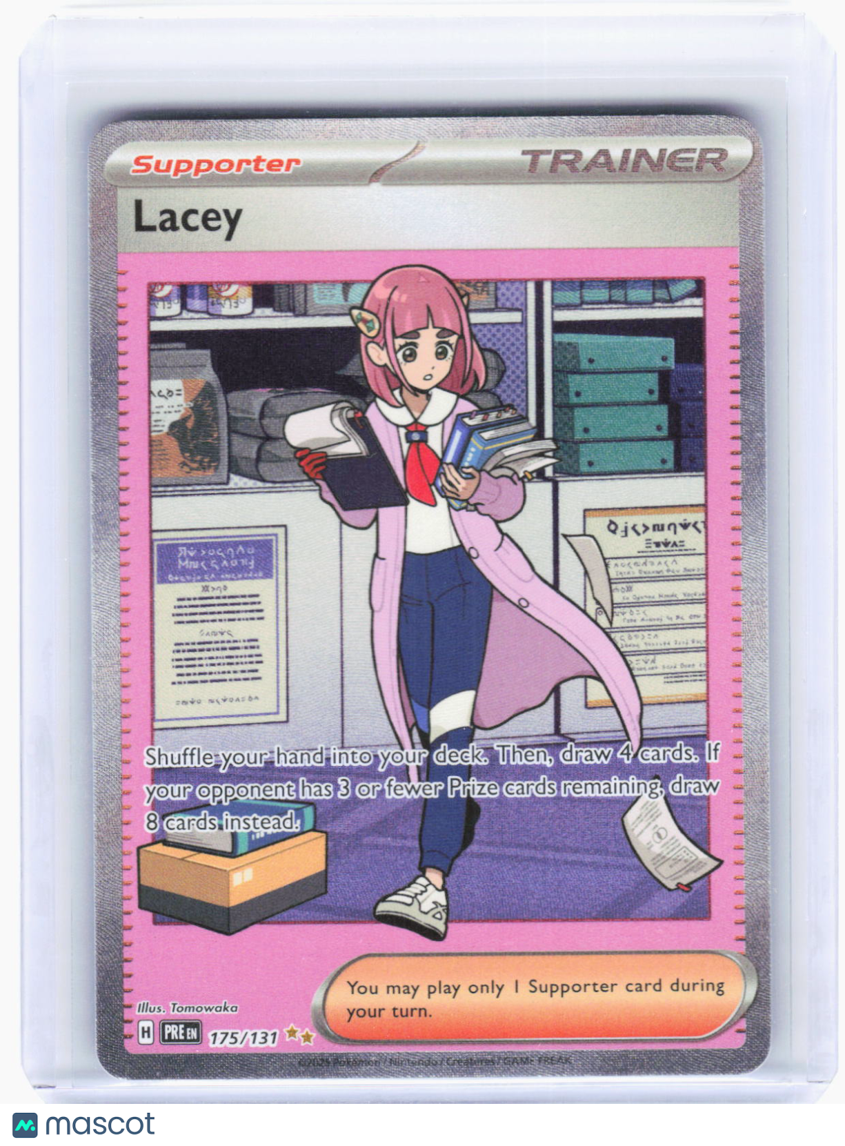 2024 Pokemon—Lacey #175/131 Prismatic Evolutions—Special Illustration Rare Holo