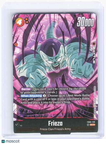 2024 Dragon Ball Super Card Game—Frieza #FB02-120 New Adventure—Secret Rare Foil