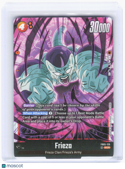 2024 Dragon Ball Super Card Game—Frieza #FB05-120 New Adventure—Secret Rare Foil