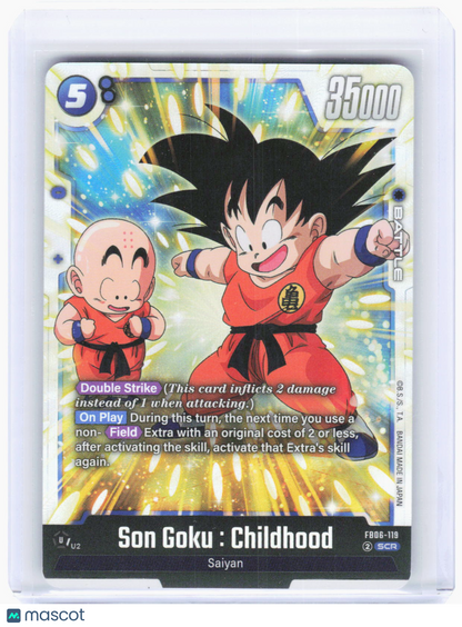 2024 Dragon Ball Super CG—Son Goku : Childhood #FB06-119 Rivals Clash—SR Foil