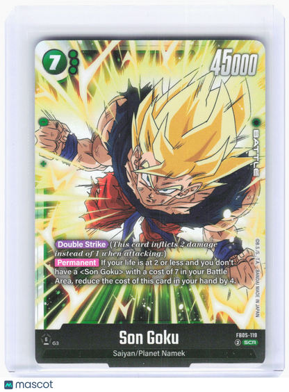 2024 Dragon Ball Super Card Game—Son Goku #FB05-119 New Adventure—SR Foil