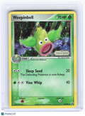 2006 Pokemon—Weepinbell #47/92 Legend Maker—Uncommon Reverse Holo (LP)