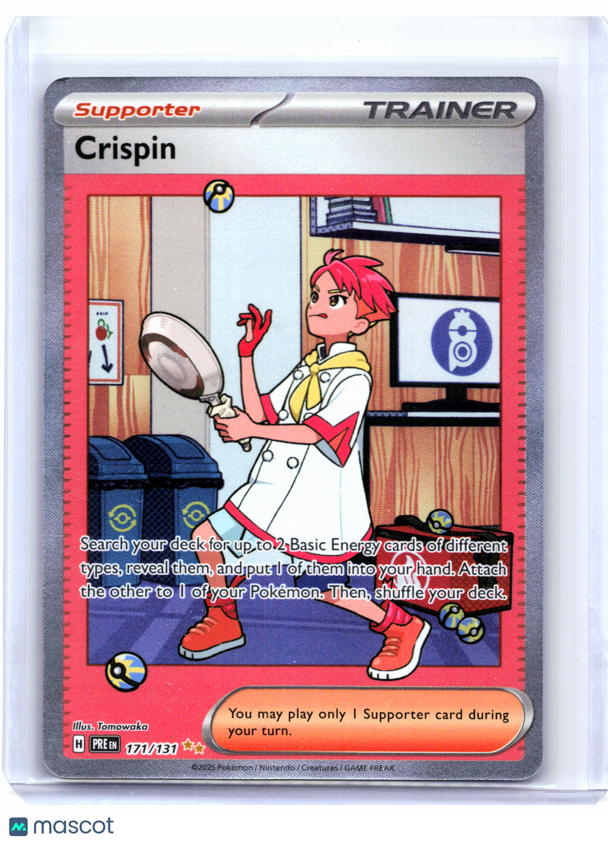 2025 Pokemon—Crispin #171/131 Prismatic Evolutions—Special Illustration Rare