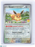 2025 Pokemon—Eevee (Pokemon Day 2025) #74/131 Misc. Cards & Products—Common RH
