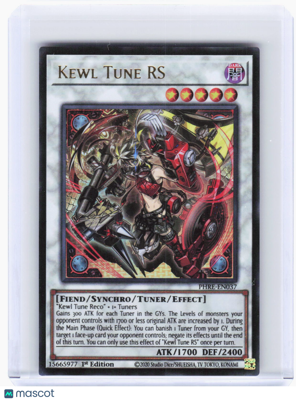 2020 YuGiOh!—Kewl Tune RS #PHRE-EN037 Phantom Revenge—Ultra Rare Foil 1st Ed