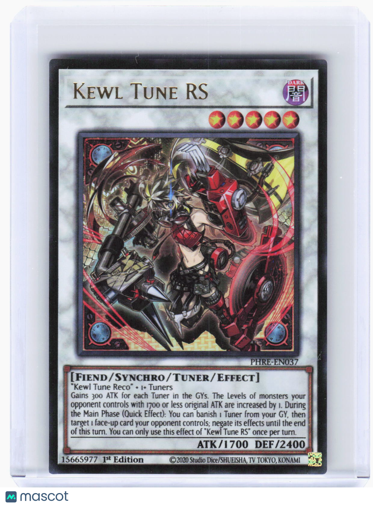 2020 YuGiOh!—Kewl Tune RS #PHRE-EN037 Phantom Revenge—Ultra Rare Foil 1st Ed