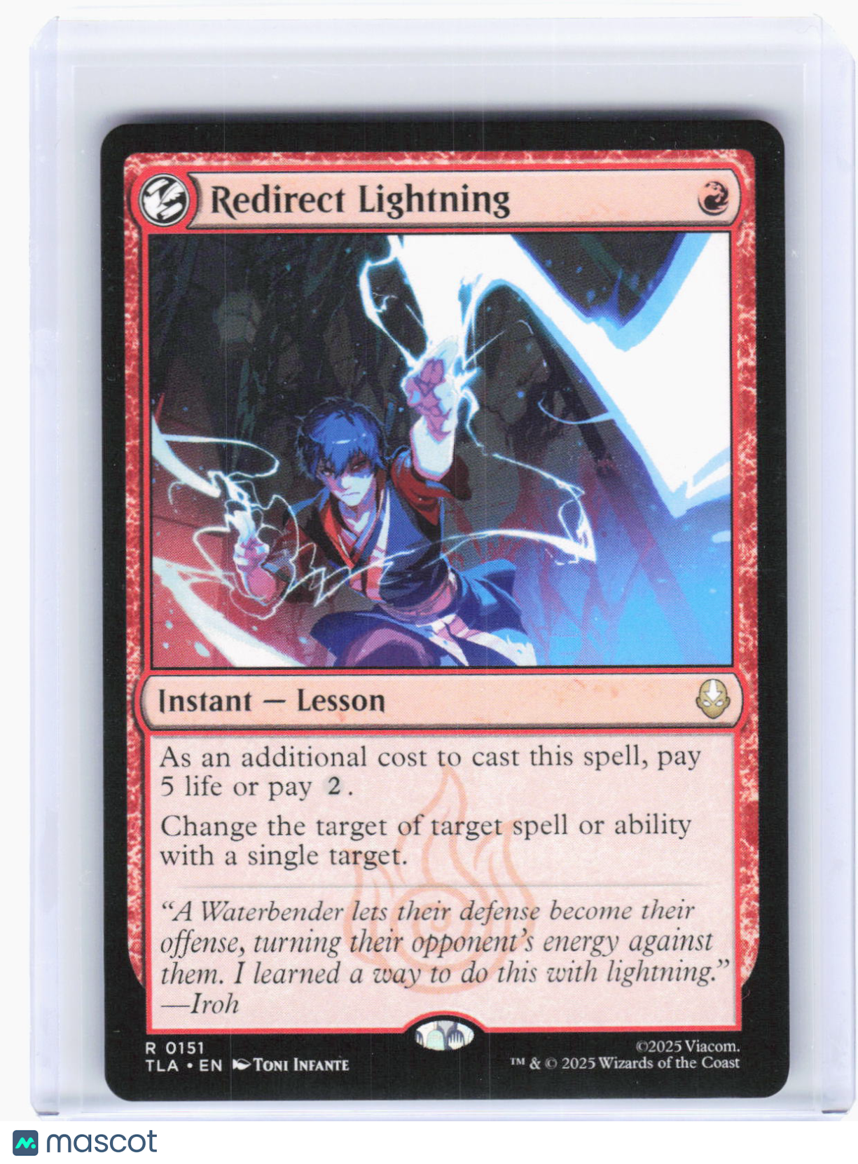2025 Magic: The Gathering—Redirect Lightning #151 (TLA)—Rare Non-Foil