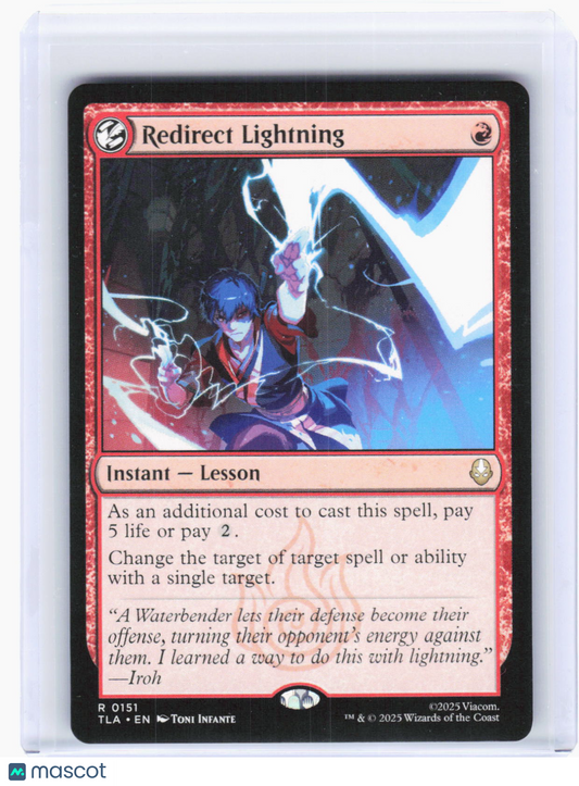 2025 Magic: The Gathering—Redirect Lightning #151 (TLA)—Rare Non-Foil