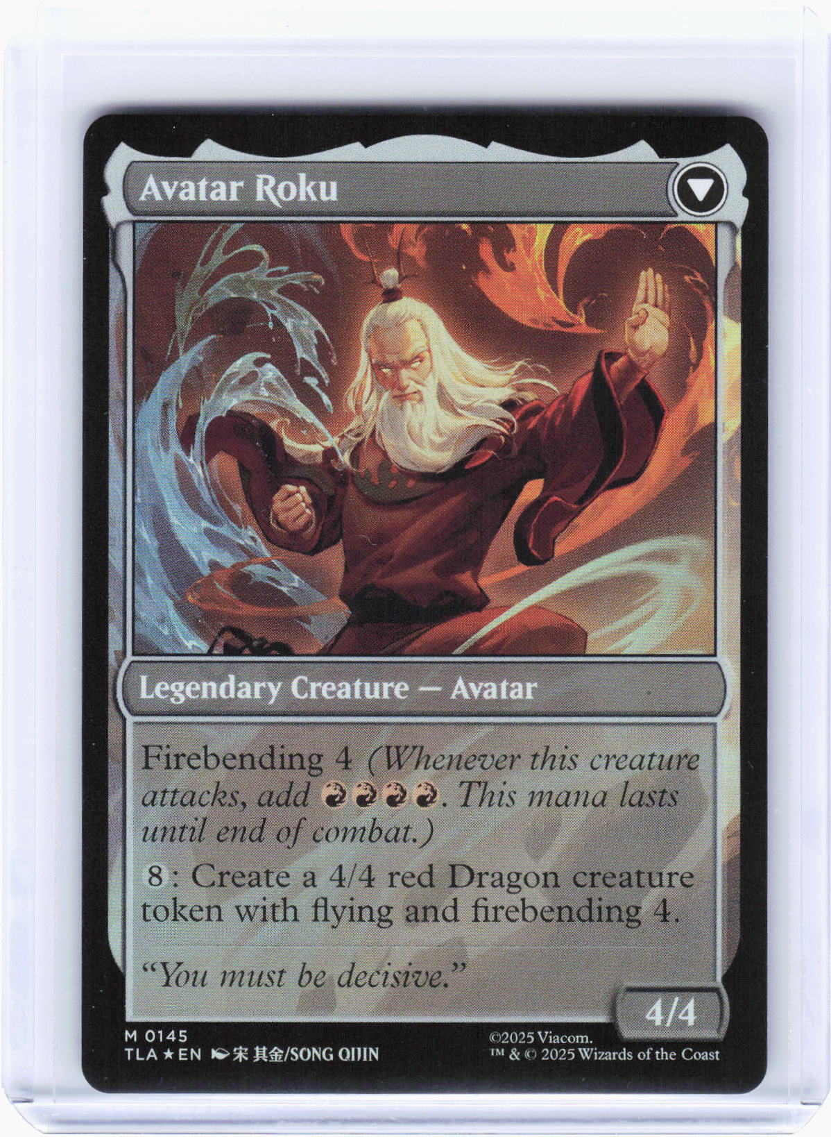 2025 Magic: The Gathering—The Legend of Roku #145 (TLA)—Mythic Foil
