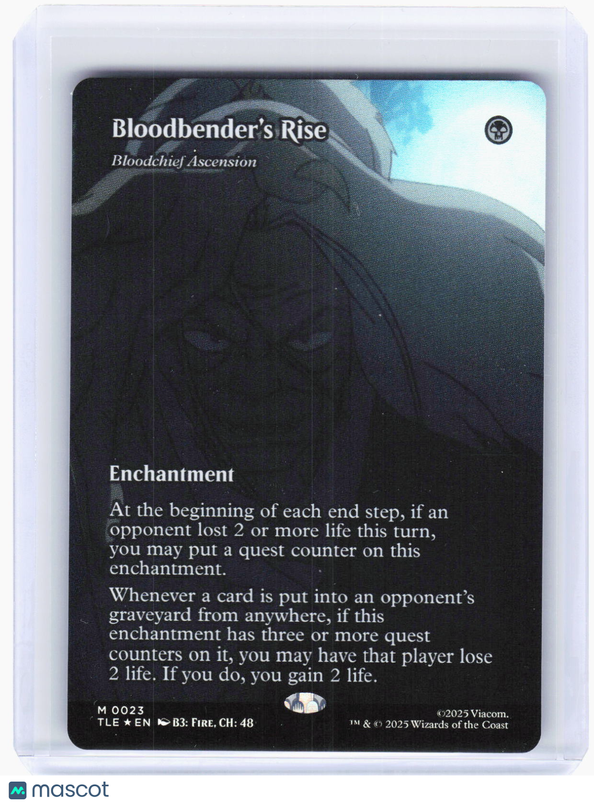 2025 Magic: The Gathering—Bloodbender's Rise (Borderless) #23 (TLE)—Mythic Foil