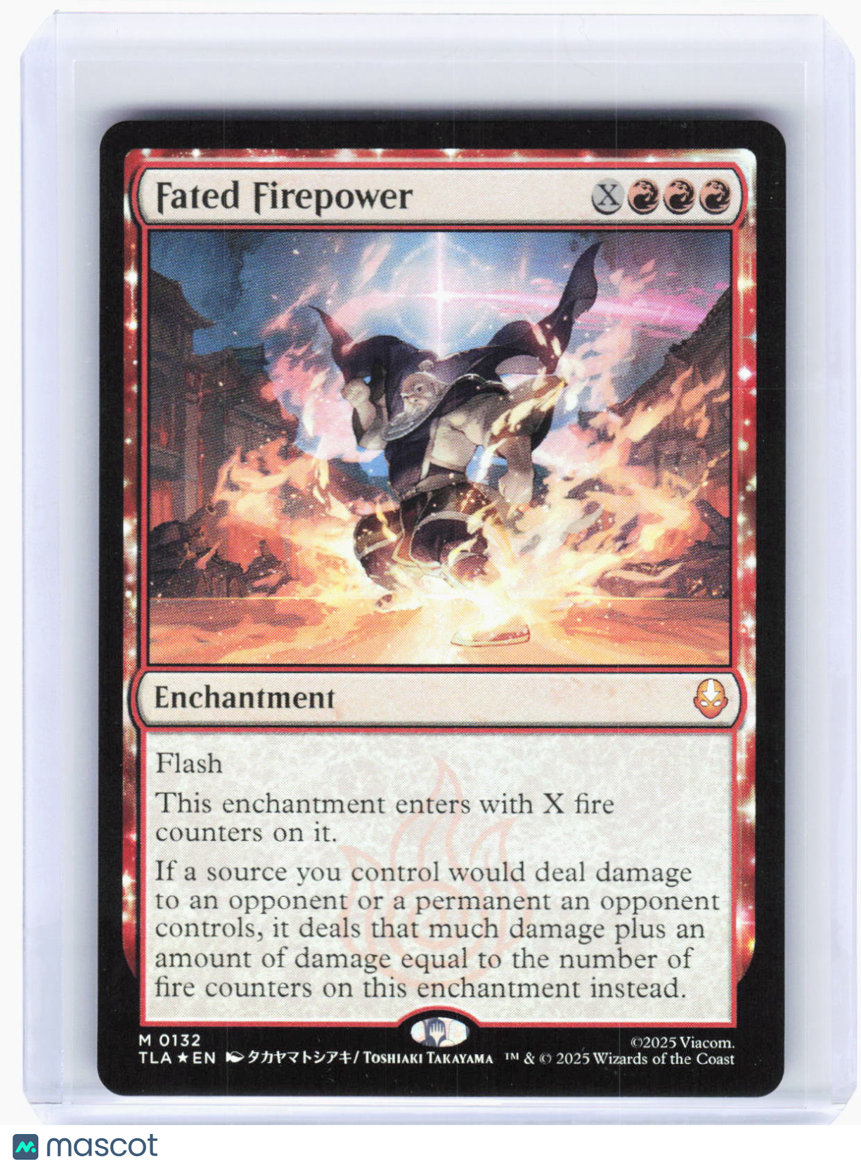 2025 Magic: The Gathering—Fated Firepower #132 (TLA)—Mythic Foil