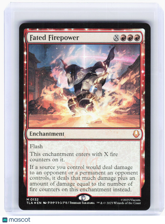 2025 Magic: The Gathering—Fated Firepower #132 (TLA)—Mythic Foil
