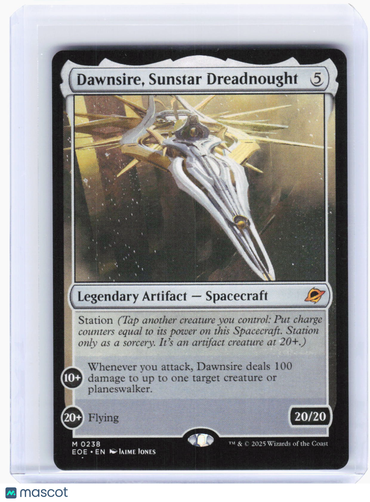 2025 Magic: The Gathering—Dawnsire, Sunstar Dreadnought #238 (EOE)—M Non-Foil