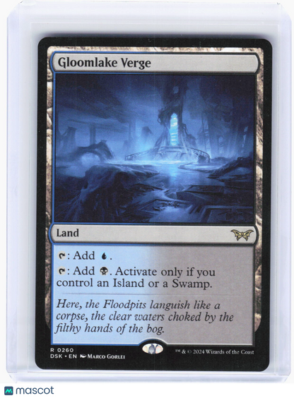 2024 Magic: The Gathering—Gloomlake Verge #260 (DSK)—Rare Non-Foil