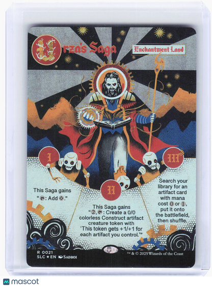 2025 Magic: The Gathering—Urza's Saga #21 Secret Lair Countdown Kit—Rare Foil