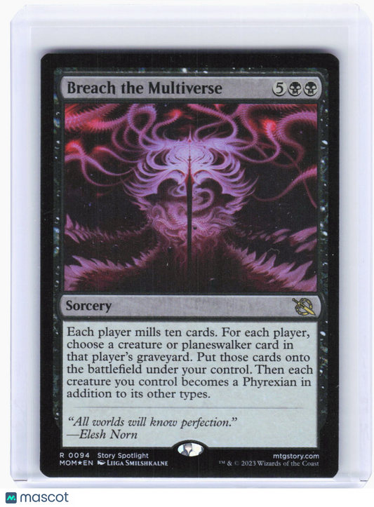 2023 Magic: The Gathering—Breach the Multiverse #94 (MOM)—Rare Foil