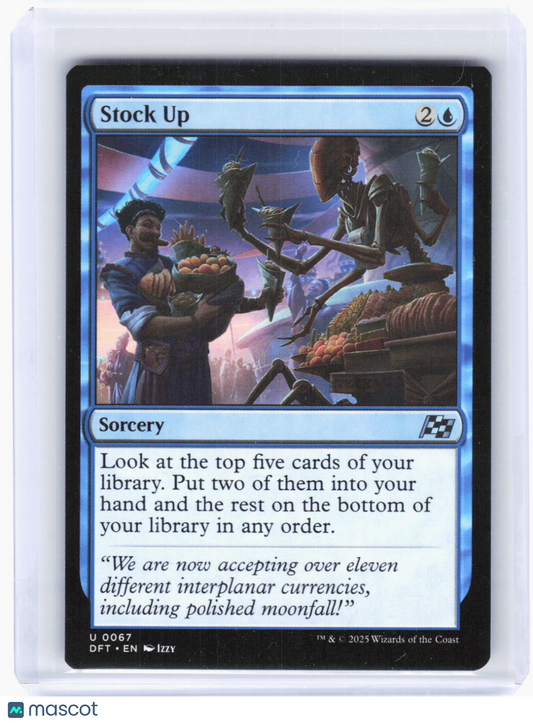 2025 Magic: The Gathering—Stock Up #67 Aetherdrift—Uncommon Non-Foil