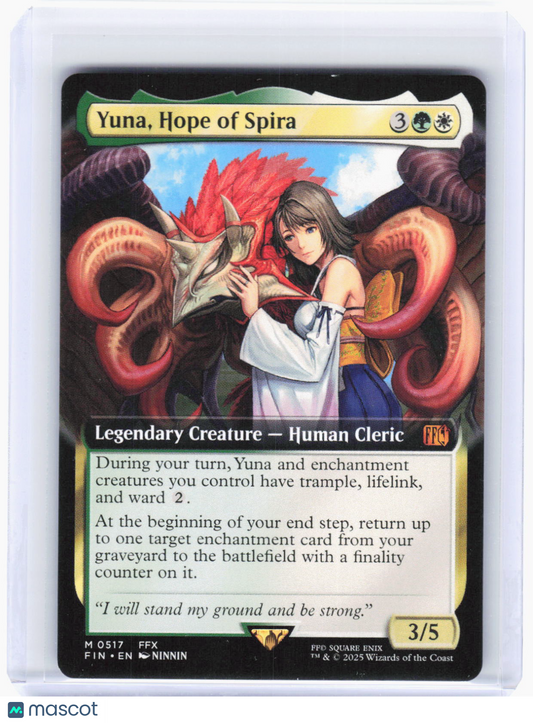 2025 Magic: The Gathering—Yuna, Hope of Spira  #517 (FIN)—Mythic Non-Foil