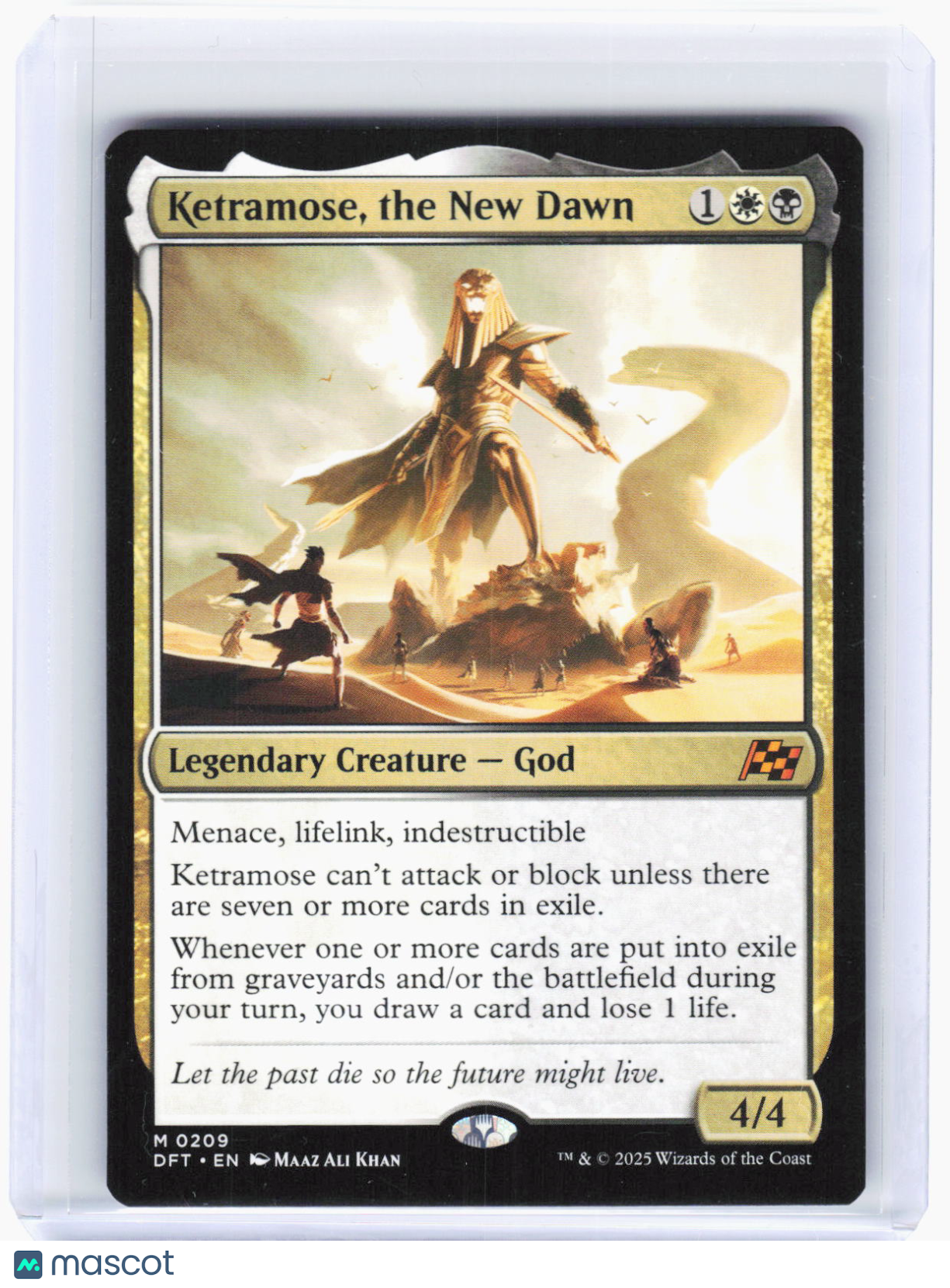 2025 Magic: The Gathering—Ketramose, the New Dawn #209 (DFT)—Mythic Non-Foil