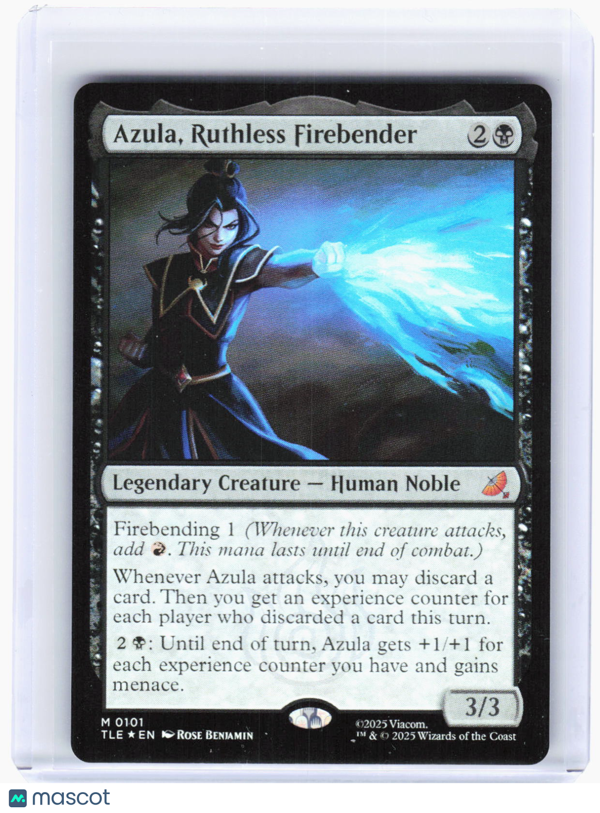 2025 Magic: The Gathering—Azula, Ruthless Firebender #101 (TLE)—Mythic Foil