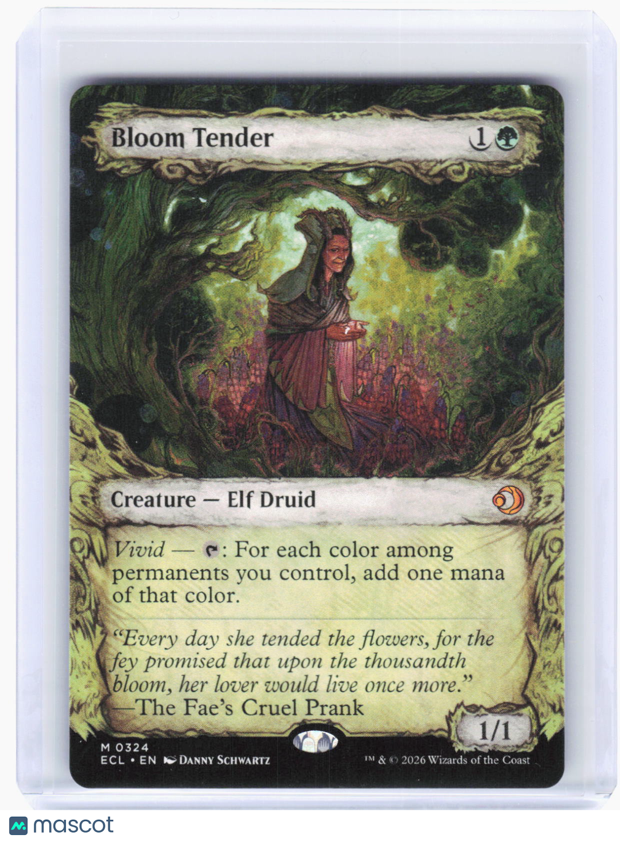 2024 Magic: The Gathering—Bloom Tender (Showcase) #324 (ECL)—Mythic Non-Foil