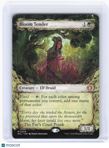 2024 Magic: The Gathering—Bloom Tender (Showcase) #324 (ECL)—Mythic Non-Foil