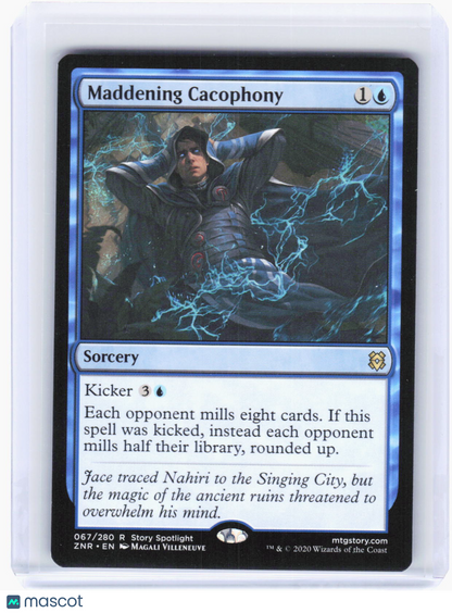 2020 Magic: The Gathering—Maddening Cacophony #67 Zendikar Rising—Rare Non-Foil