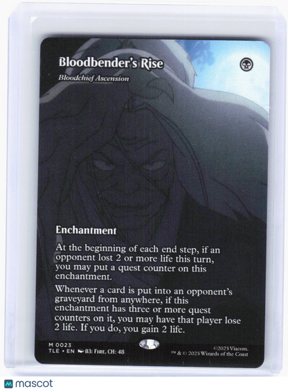 2025 Magic: The Gathering—Bloodbender's Rise #23 (TLE)—Mythic Non-Foil