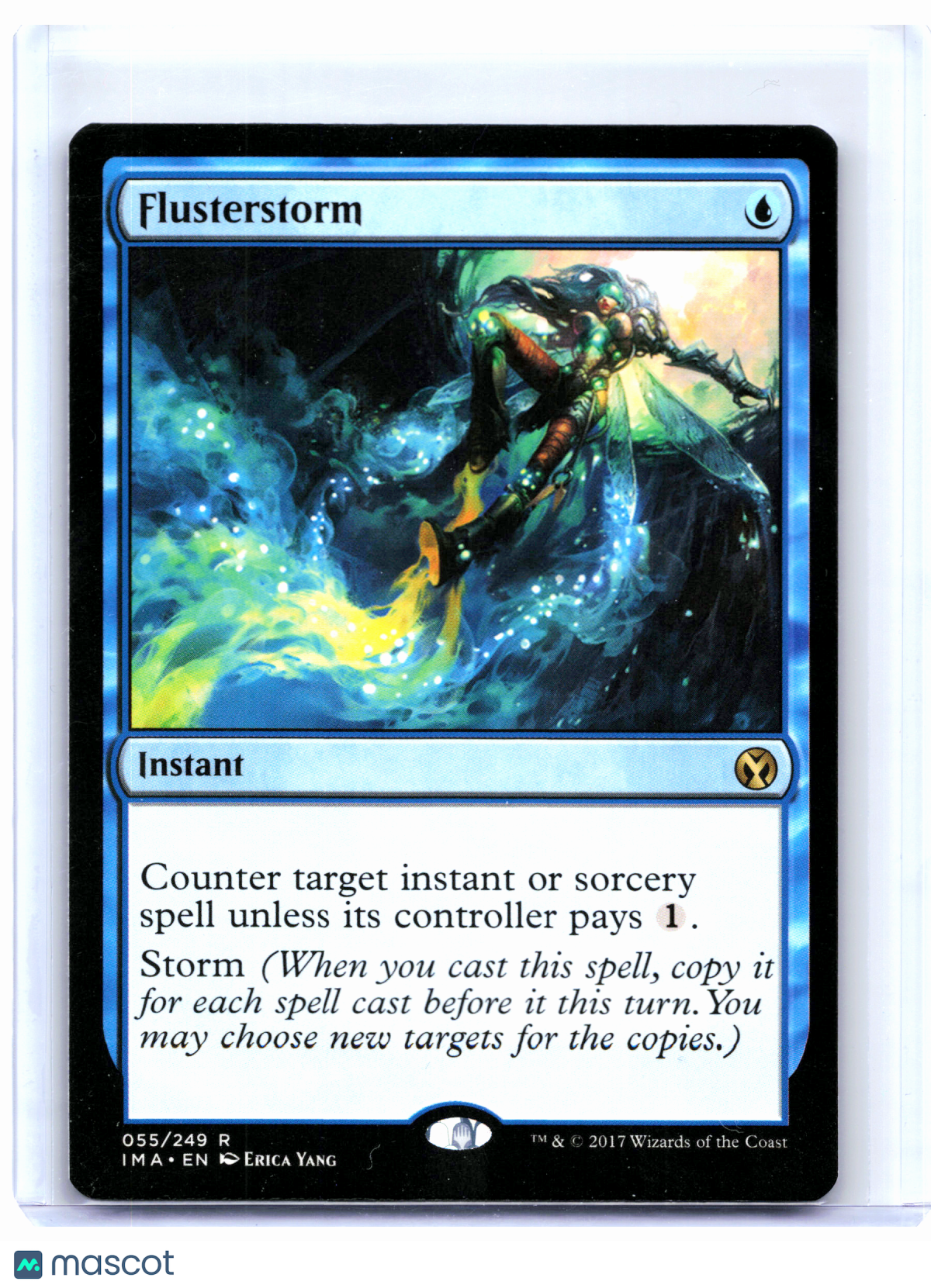2017 Magic: The Gathering—Flusterstorm #055 Iconic Masters—Rare Nonfoil