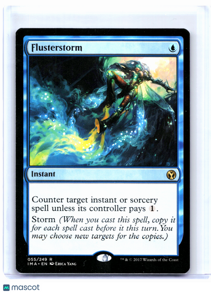 2017 Magic: The Gathering—Flusterstorm #055 Iconic Masters—Rare Nonfoil
