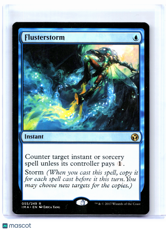 2017 Magic: The Gathering—Flusterstorm #055 Iconic Masters—Rare Nonfoil