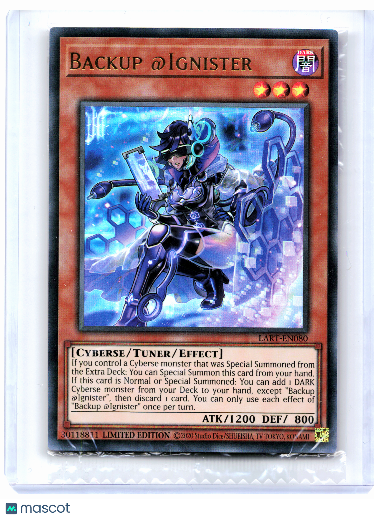 2025 Yu-Gi-Oh!—Backup @Ignister #LART-EN080—UR Foil (Limited Edition) [Sealed]
