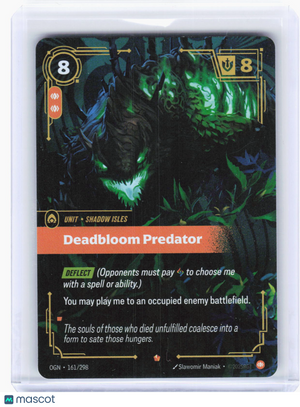 2023 Riftbound—Deadbloom Predator #161/298 Origins—Epic Foil
