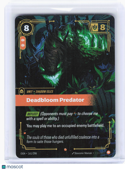 2023 Riftbound—Deadbloom Predator #161/298 Origins—Epic Foil