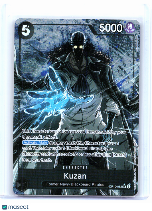 2024 One Piece—Kuzan (Alternate Art) #OP10-082 Royal Blood—Super Rare Foil